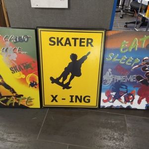 Skater 3 poster set